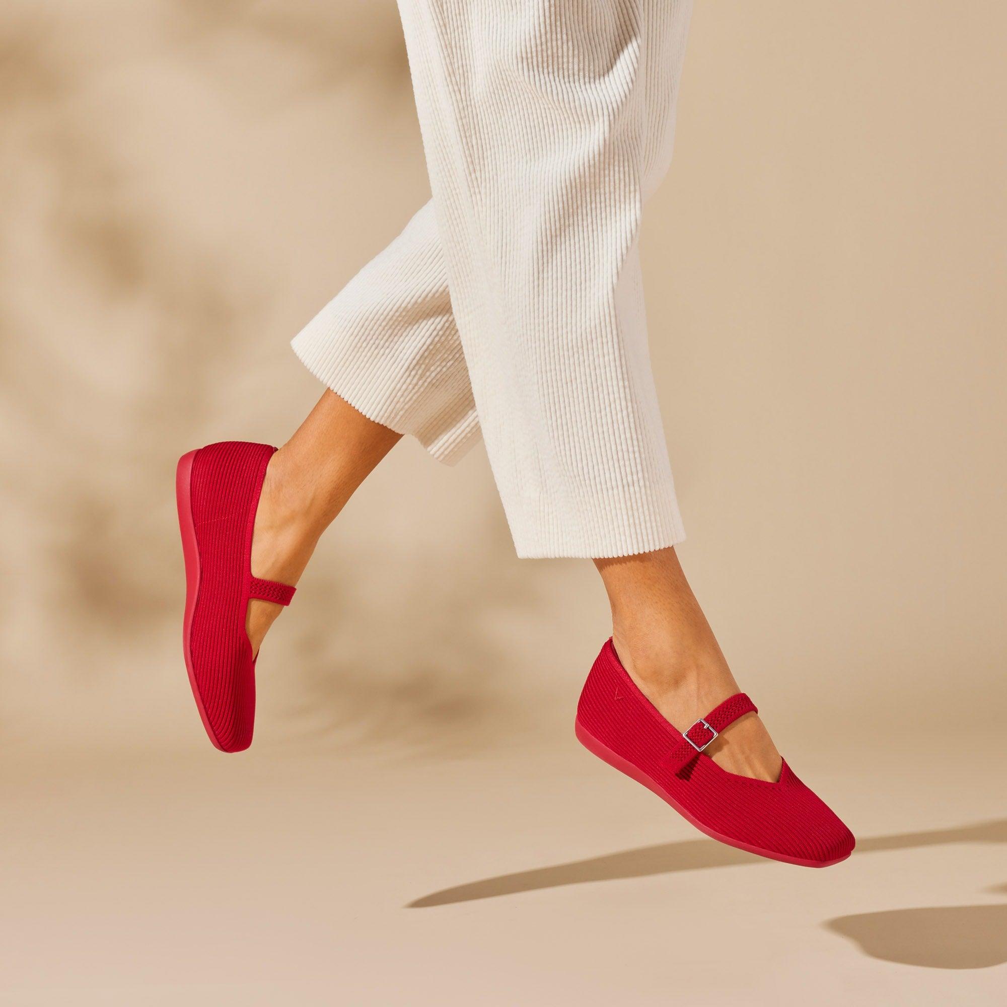 Margot™ Walker Mary Jane] スクエアトゥ 超軽量 厚底 メリージェーン