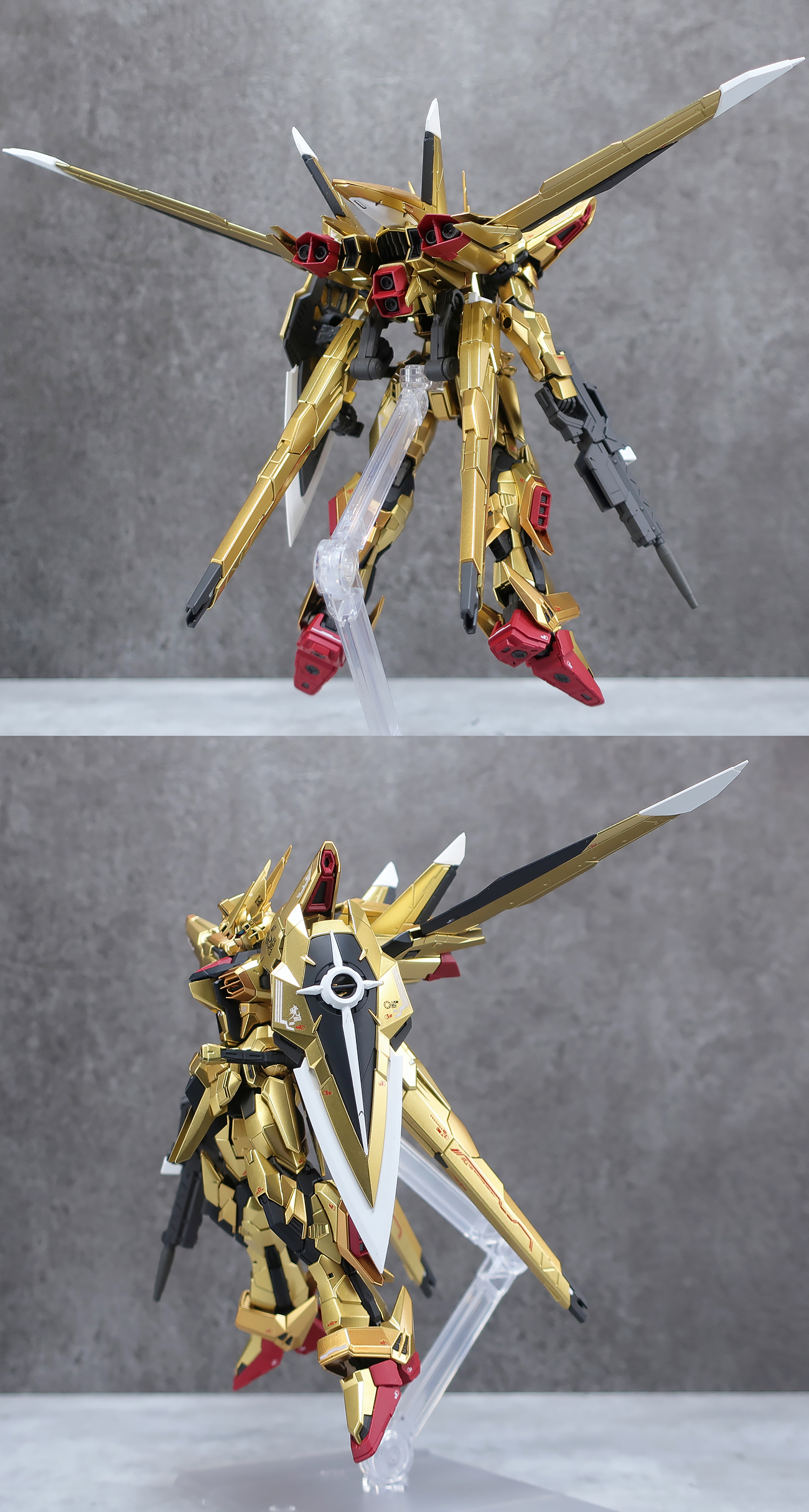 RG 1/144 アカツキガンダム(オオワシ装備& シラヌイパック装備) SEED