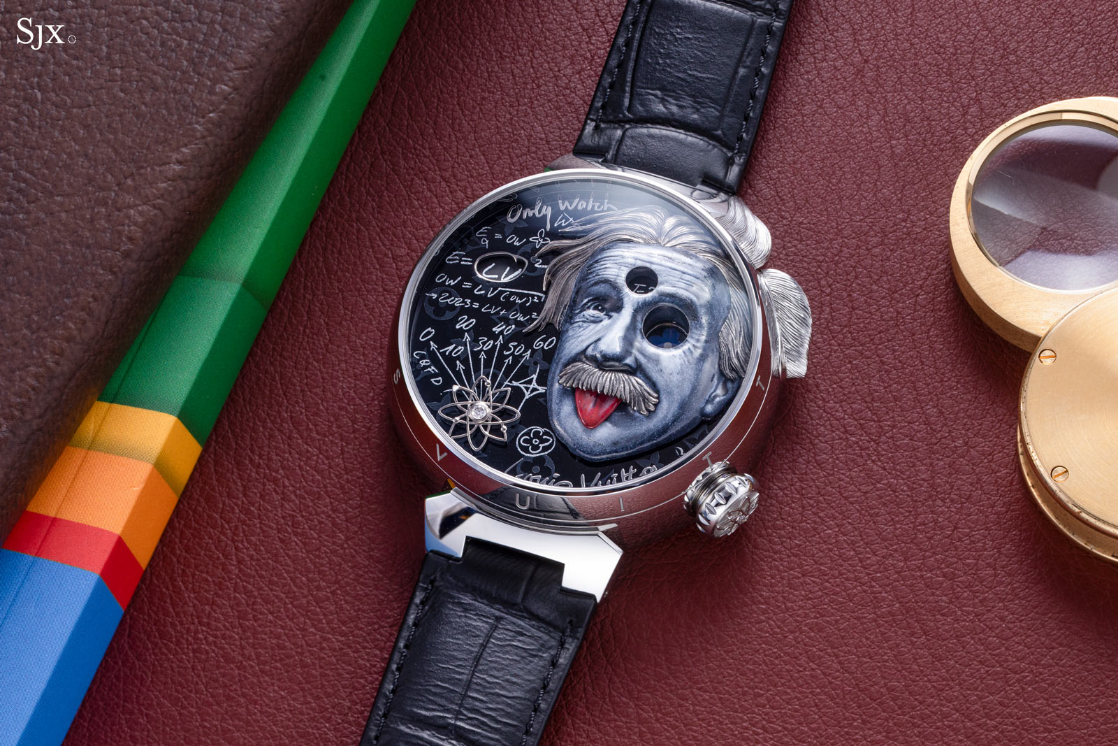 Hands On: Louis Vuitton Tambour Einstein Automata “Only Watch 2024