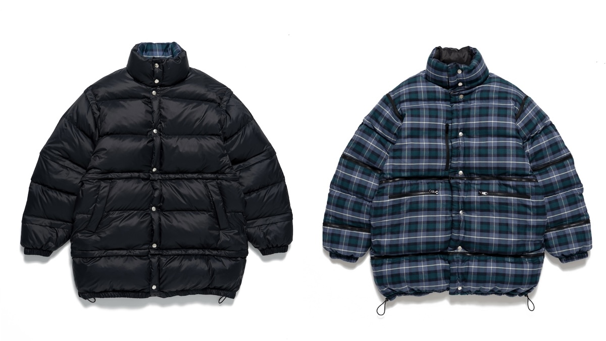 グラフペーパー × ヨークの、チェック使いが技アリな、両A面アウター