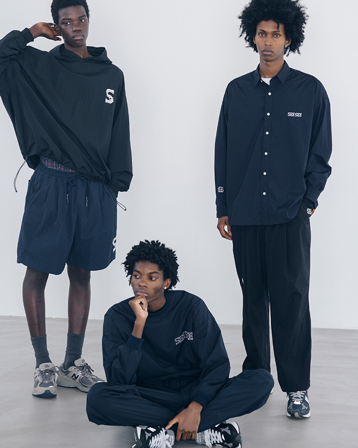 ホームウエアブランド「SEE SEE」のミニマルなナイロンコレクションが