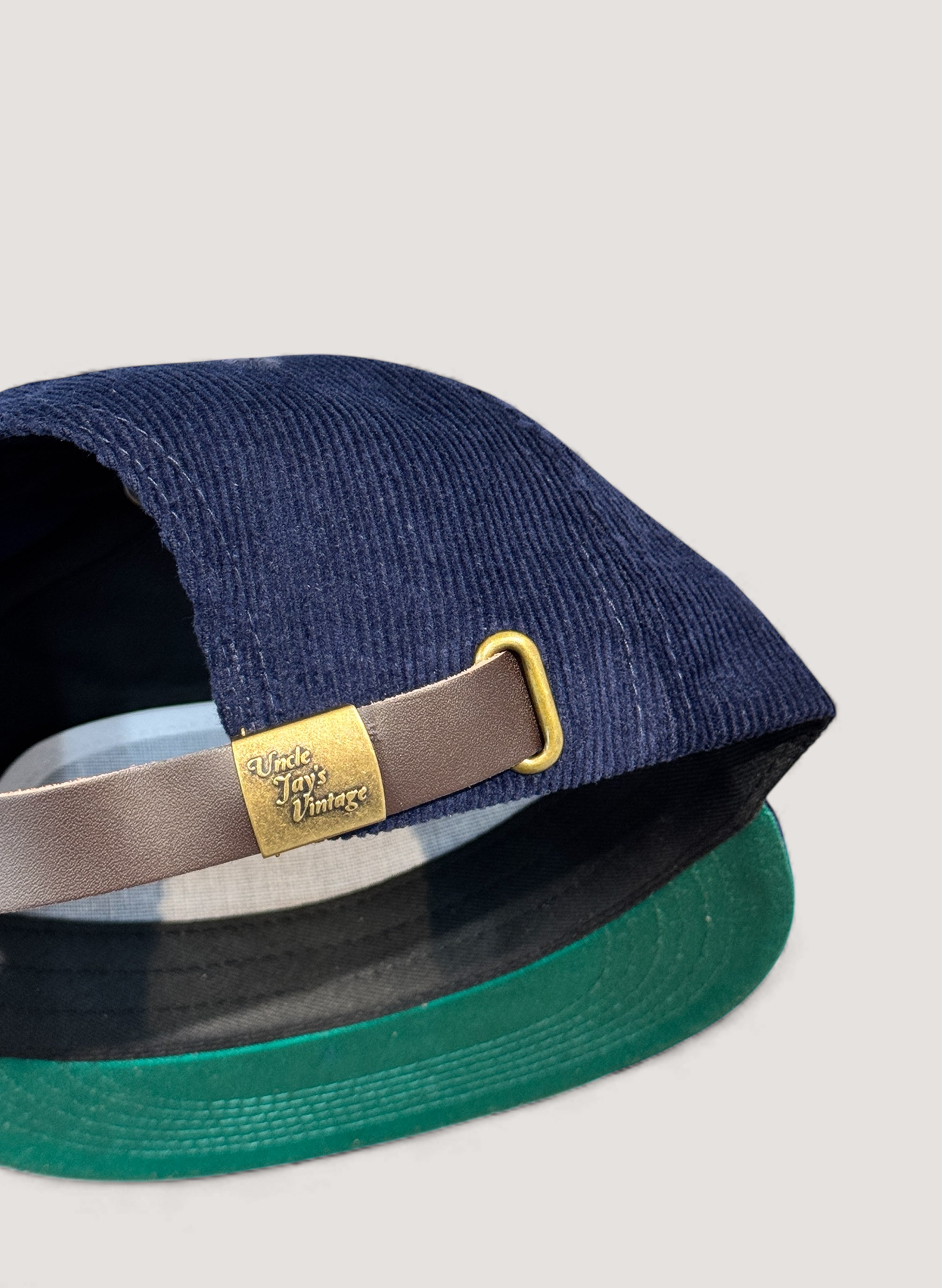 Uncle Jay's Vintage NY YANKEES CORDUROY CAP NAVY/WHITE (UNCLE-004