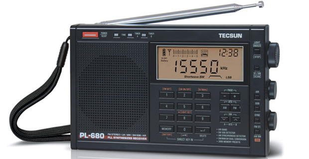 TECSUN PL-680 最安値【ワールド無線】同期検波、SSB、エアバンドBCLラジオ