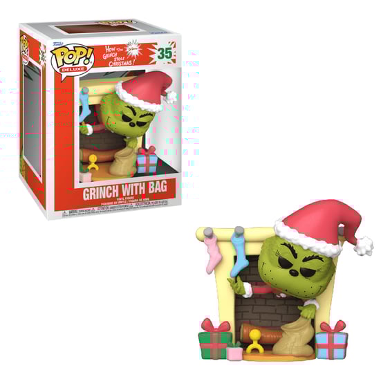 Фігурка Funko POP!: Deluxe: How the Grinch Stole Christmas: Grinch