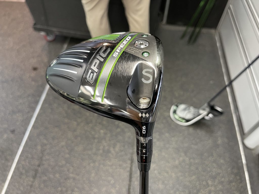 Xander switches into the Epic Speed 💎💎💎LS, how loft and face