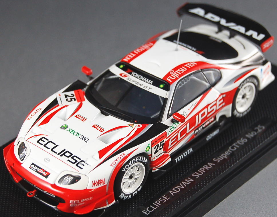 1/64 京商 エクリプス アドバン スープラ 2006 スーパーGT #25 1/64