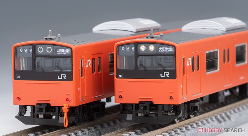 JR 201系通勤電車 (JR西日本30N更新車・オレンジ) セット (8両セット