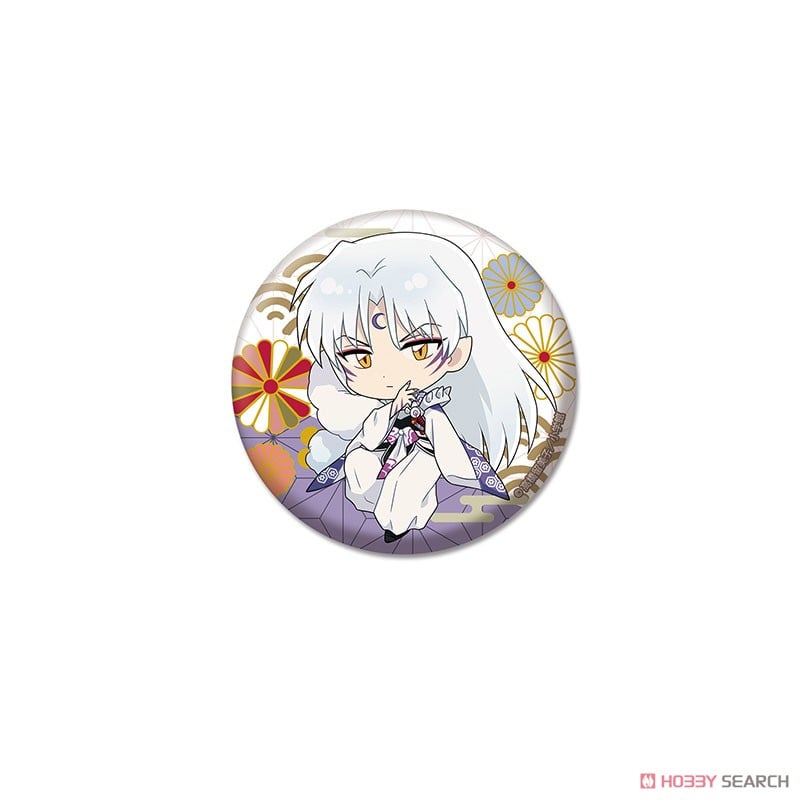 犬夜叉 ぺたん娘缶バッジ vol.1 殺生丸 (キャラクターグッズ) - ホビー