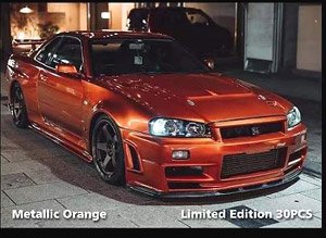 NISSAN スカイライン GT-R R34 Z-tune nismo ディスプレイエンジン付属
