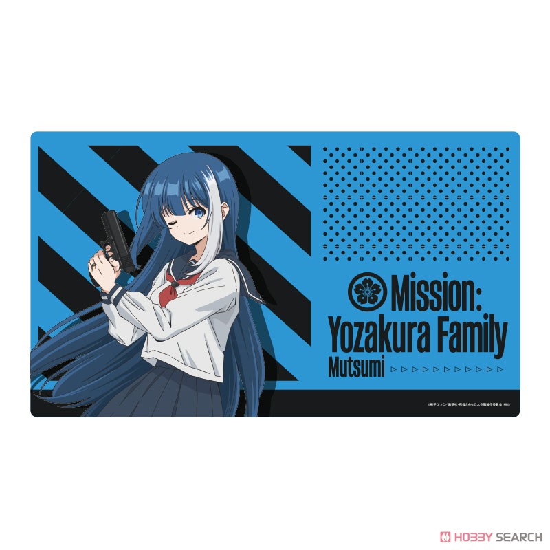 夜桜さんちの大作戦 描き下ろしラバーマット 夜桜六美 (カードサプライ