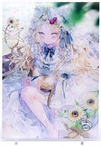 50枚限定】 おにねこ先生直筆サイン入り X-ART製 オーロラアート