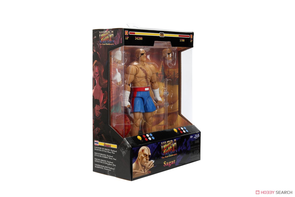 ストリートファイター サガット アクションフィギュア (完成品