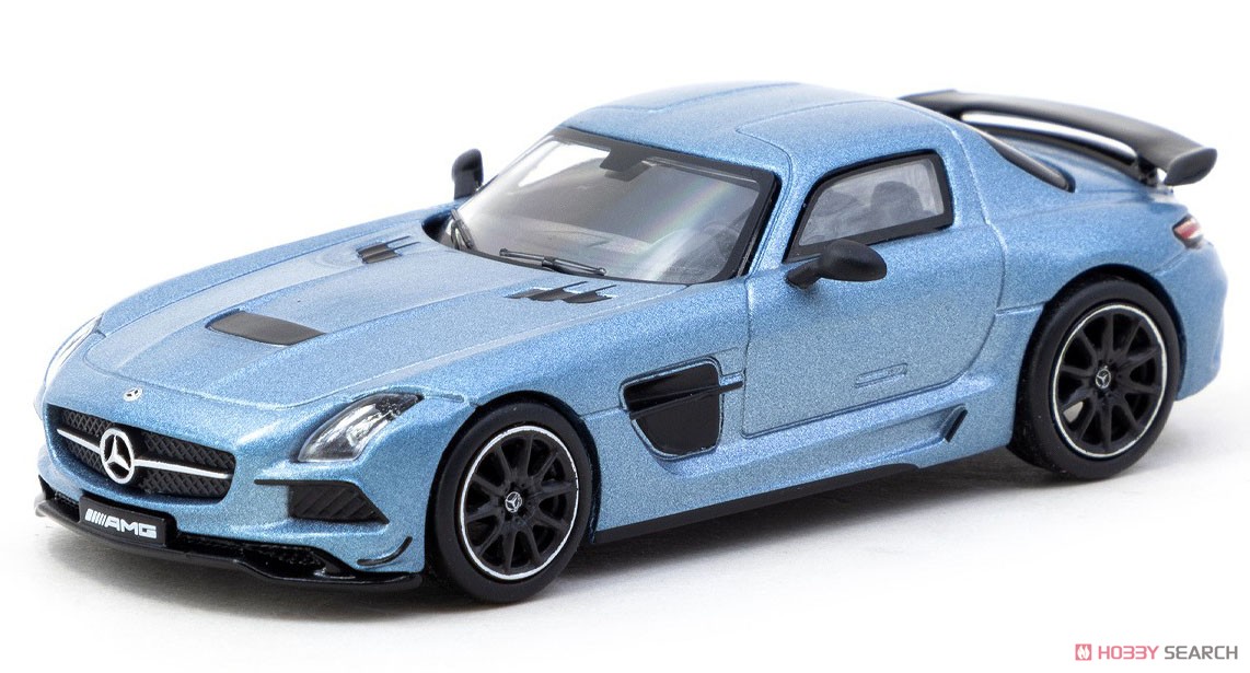Mercedes-Benz SLS AMG Coupe Black Series Matte Blue (ミニカー