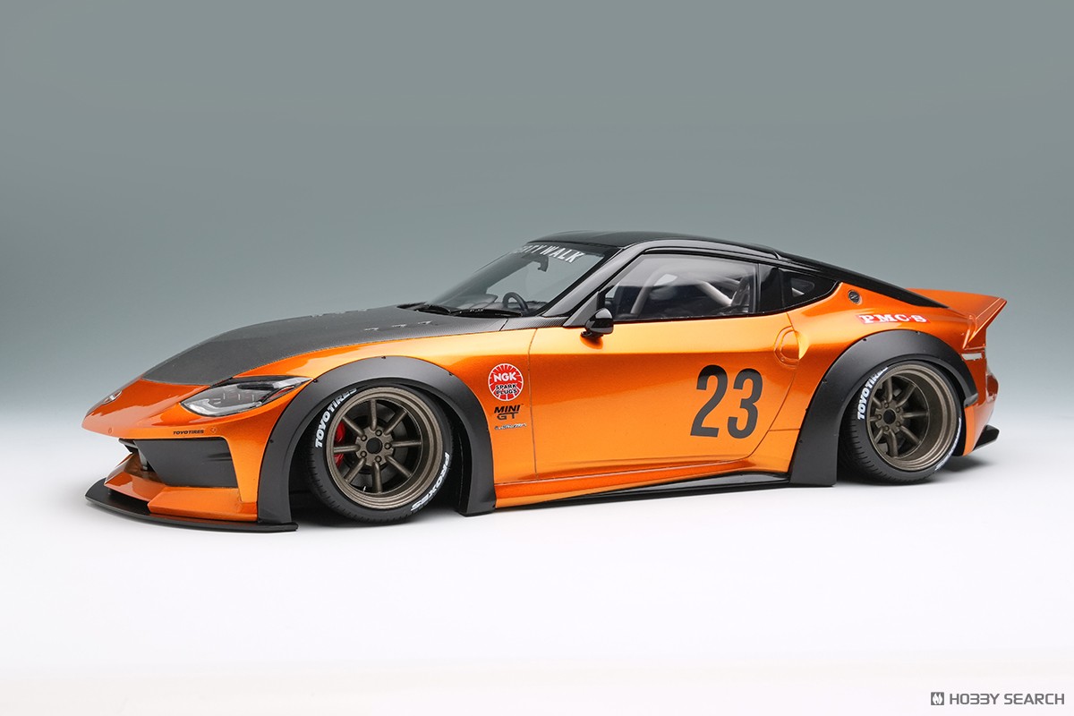 lb nation Fairlady Z(RZ34) (RS Watanabe 8spoke wheel) Candy Gold