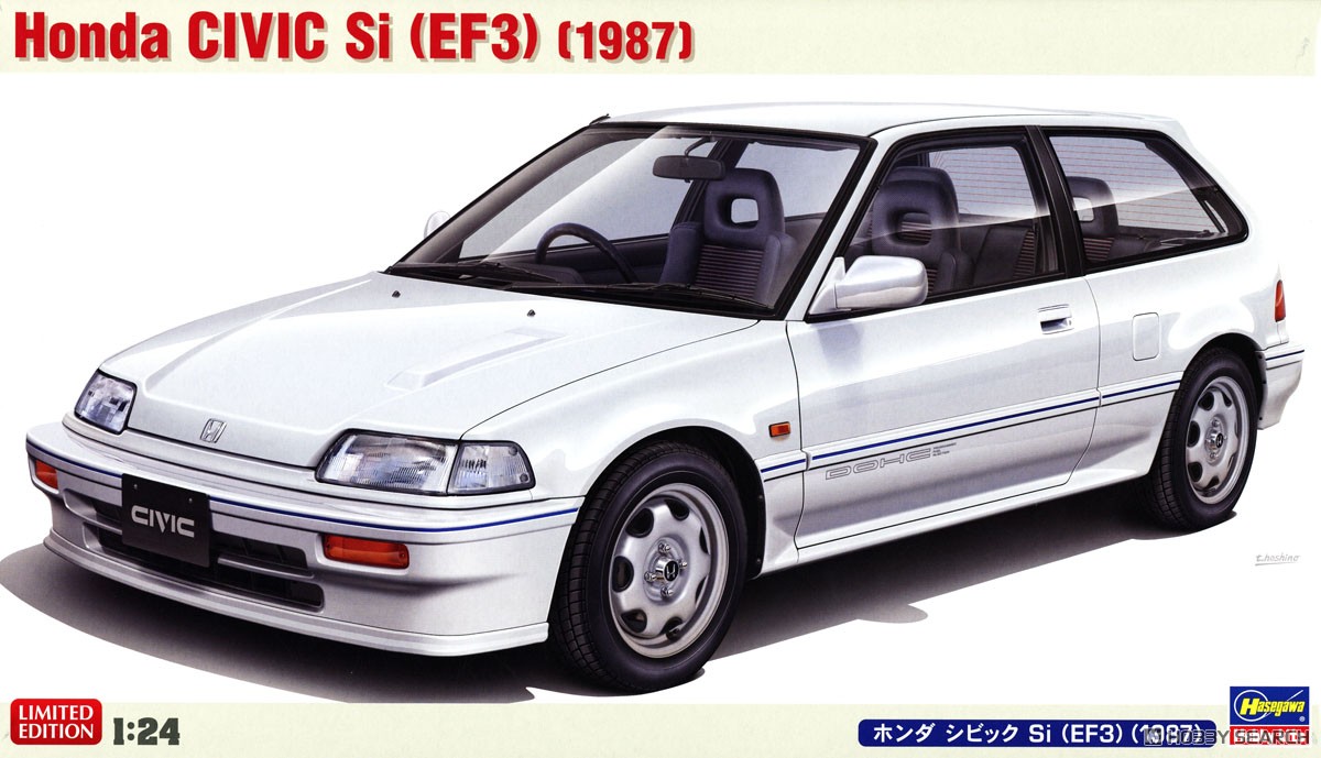 ホンダ シビック Si (EF3) (1987) (プラモデル) - ホビーサーチ カーモデル