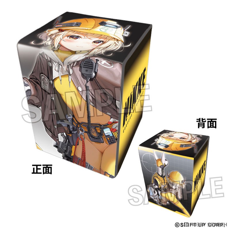 勝利の女神NIKKE 電源扉 フルホロ スリーブ付き&デッキケース付き 勝利