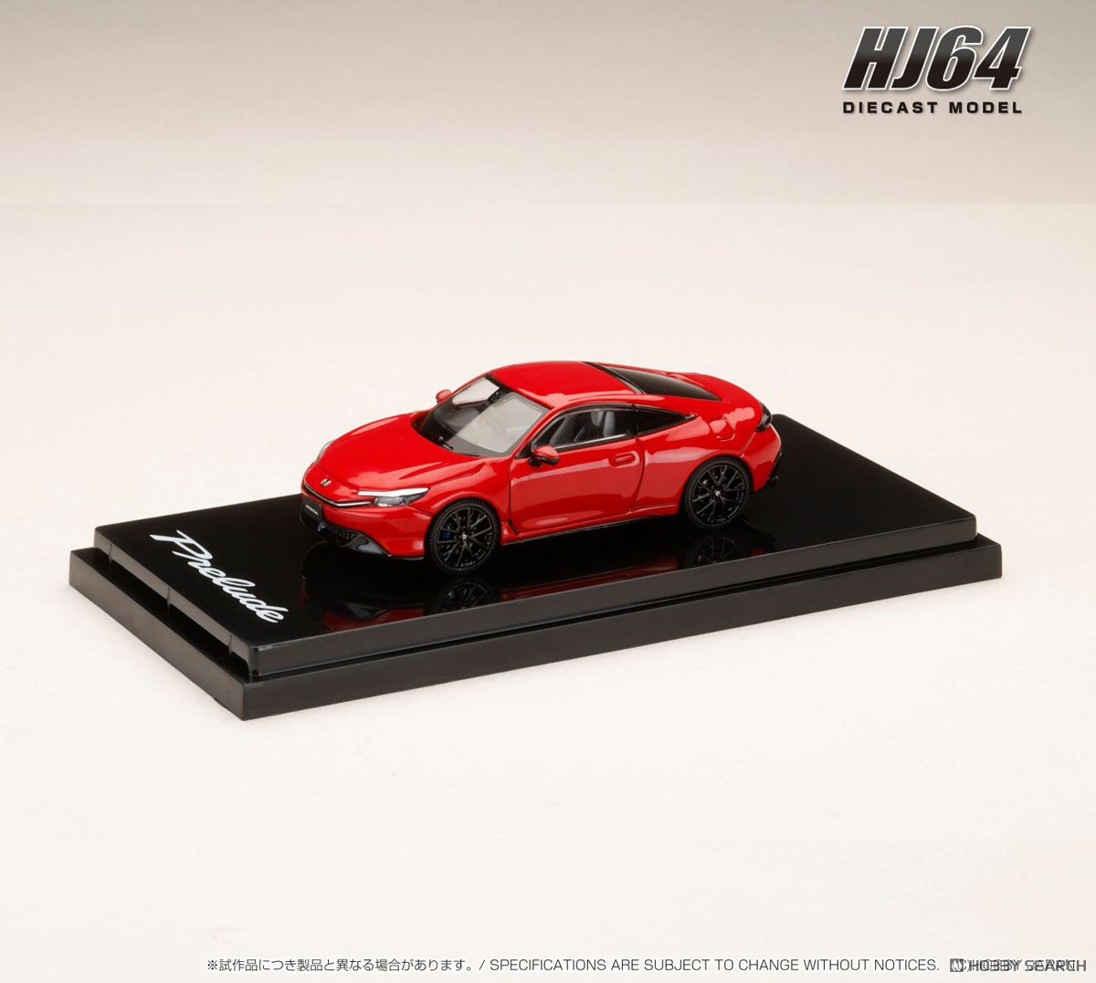 レア1/18ミニカー ホンダ プレリュード ワタナベ深リムスーパーワイド