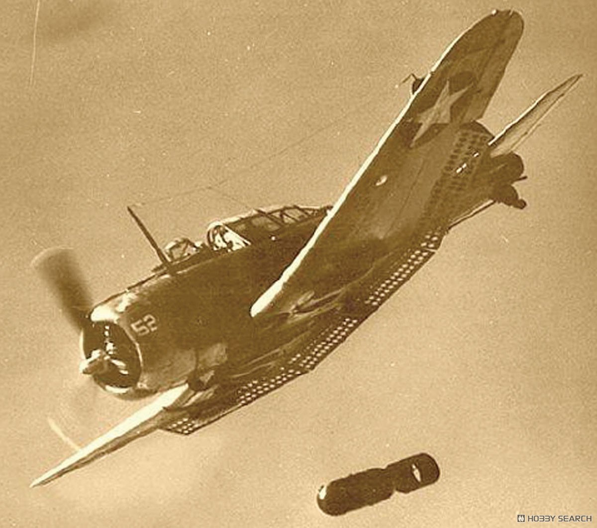 WW.II アメリカ海軍 SBD-3 ドーントレス (プラモデル) - ホビーサーチ