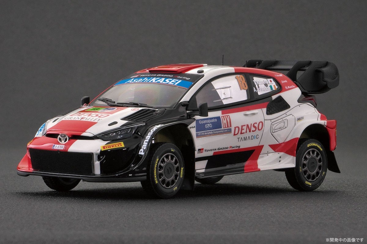 Toyota GR Yaris Rally 1 Hybrid WRC 2023 Rally Mexico Winner (w