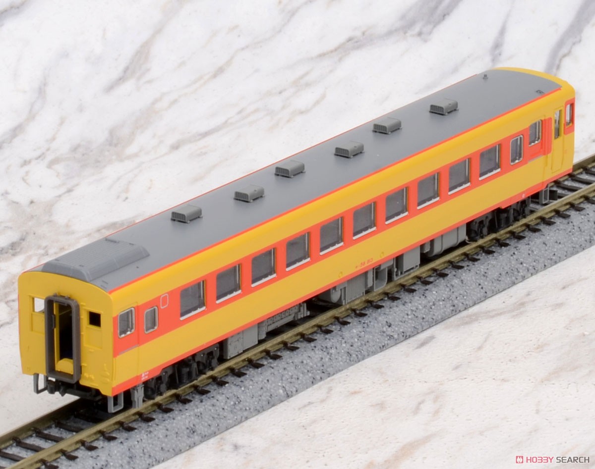 キハ58系 (非冷房車) 急行「ざおう」 (5両セット) (鉄道模型) - ホビー