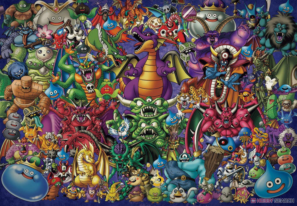DRAGON QUEST V ジグソーパズル Jigsaw Puzzle Dragon Quest Dragon
