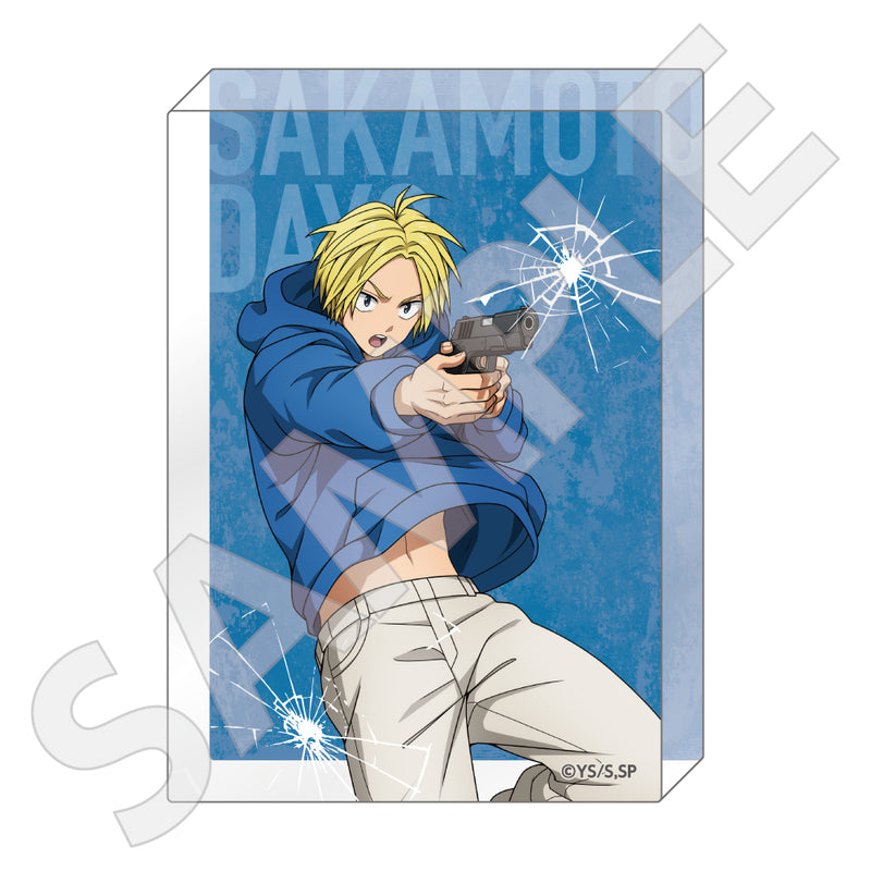SAKAMOTO DAYS アクリルブロック / 朝倉 シン| アニメ グッズ 通販