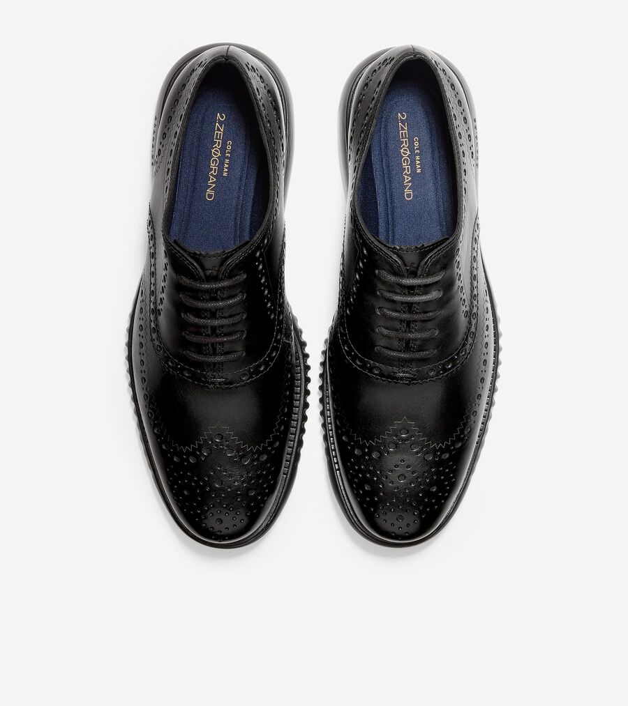 2.ゼログランド ウィング オックスフォード mens. 0.0 | COLE_HAAN