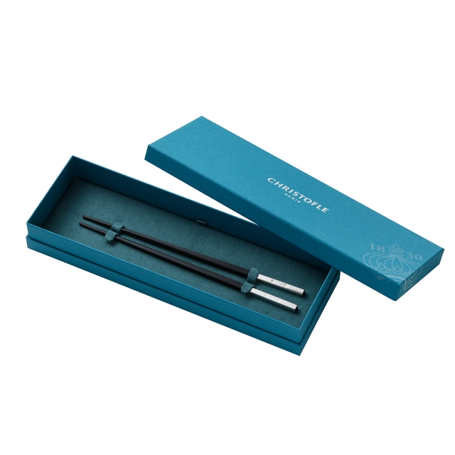 Christofle (クリストフル) Uni Chopsticks(ユニ 箸) ノアール(黒