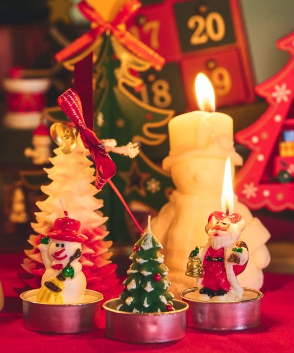 クリスマスキャンドルセット(WITH HAT): 『欧州航路』