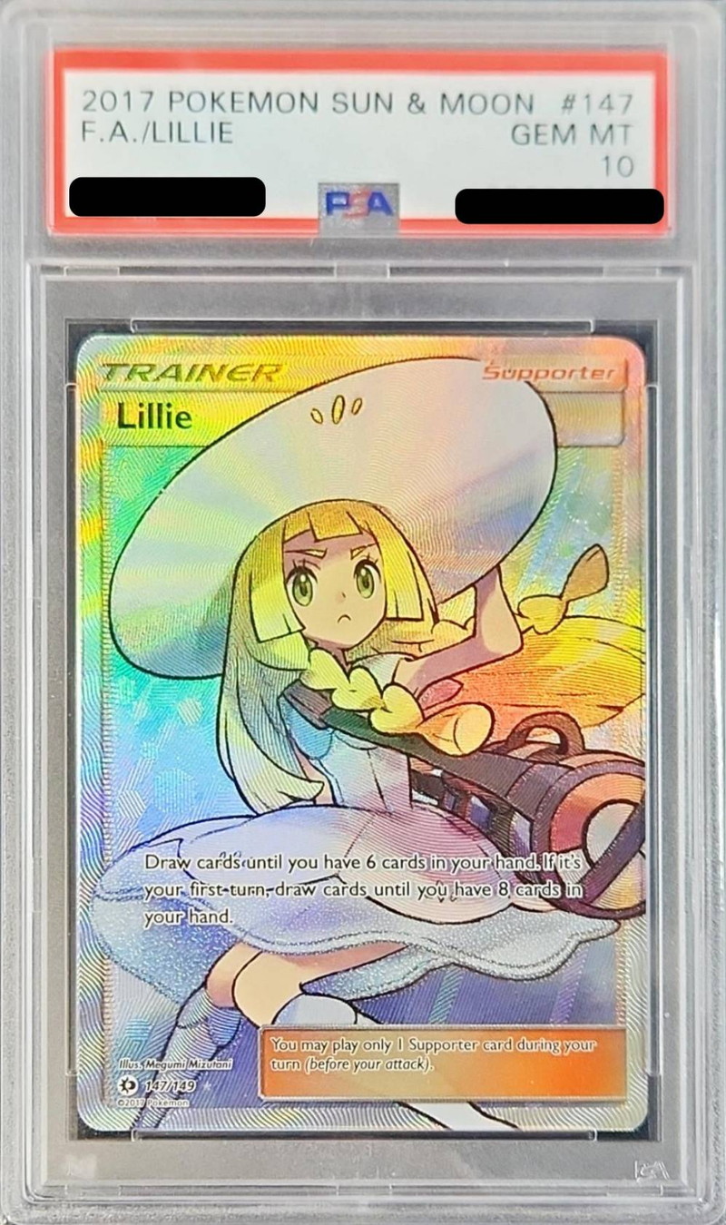 PSA10鑑定済〕リーリエ(SR仕様/英語版)【-】{147/149}