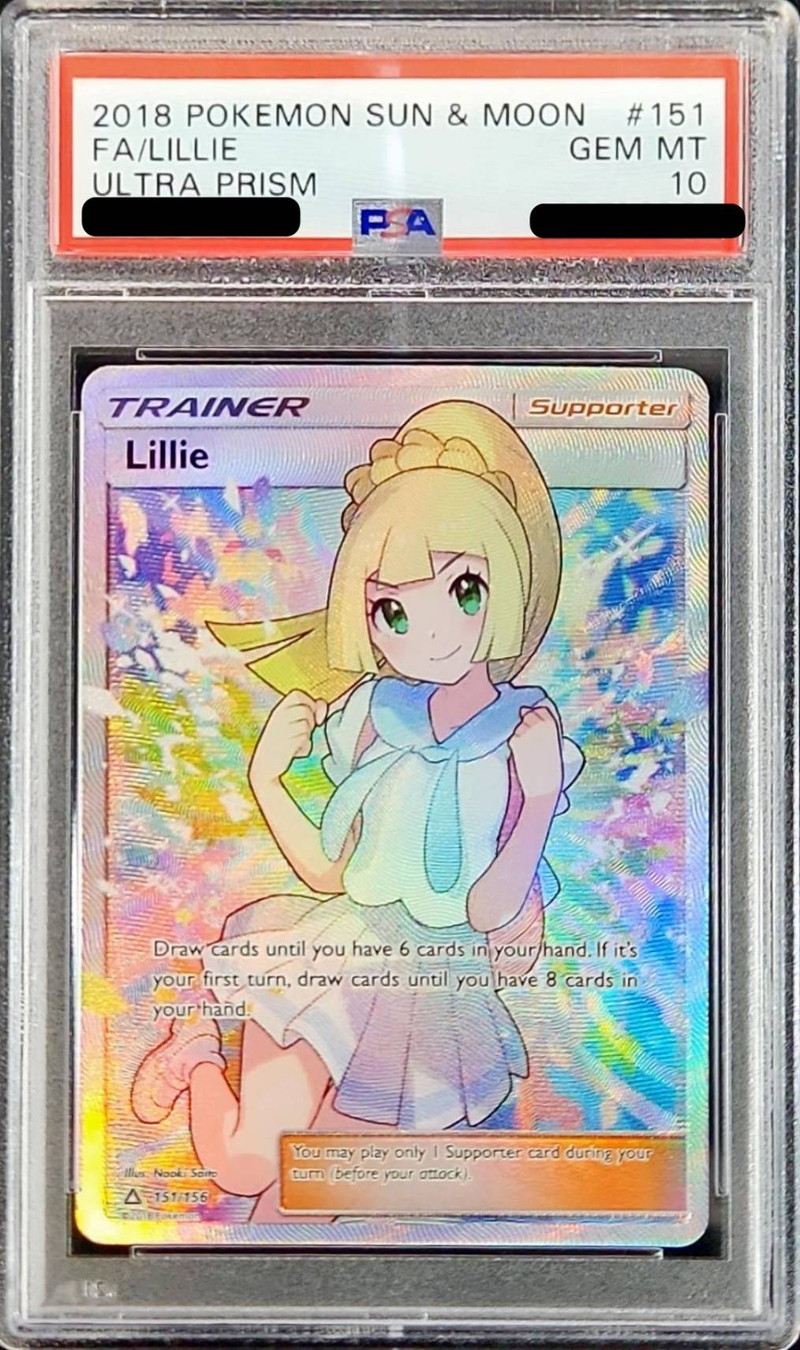 PSA10鑑定済〕リーリエ(SR仕様/英語版)【-】{151/156}