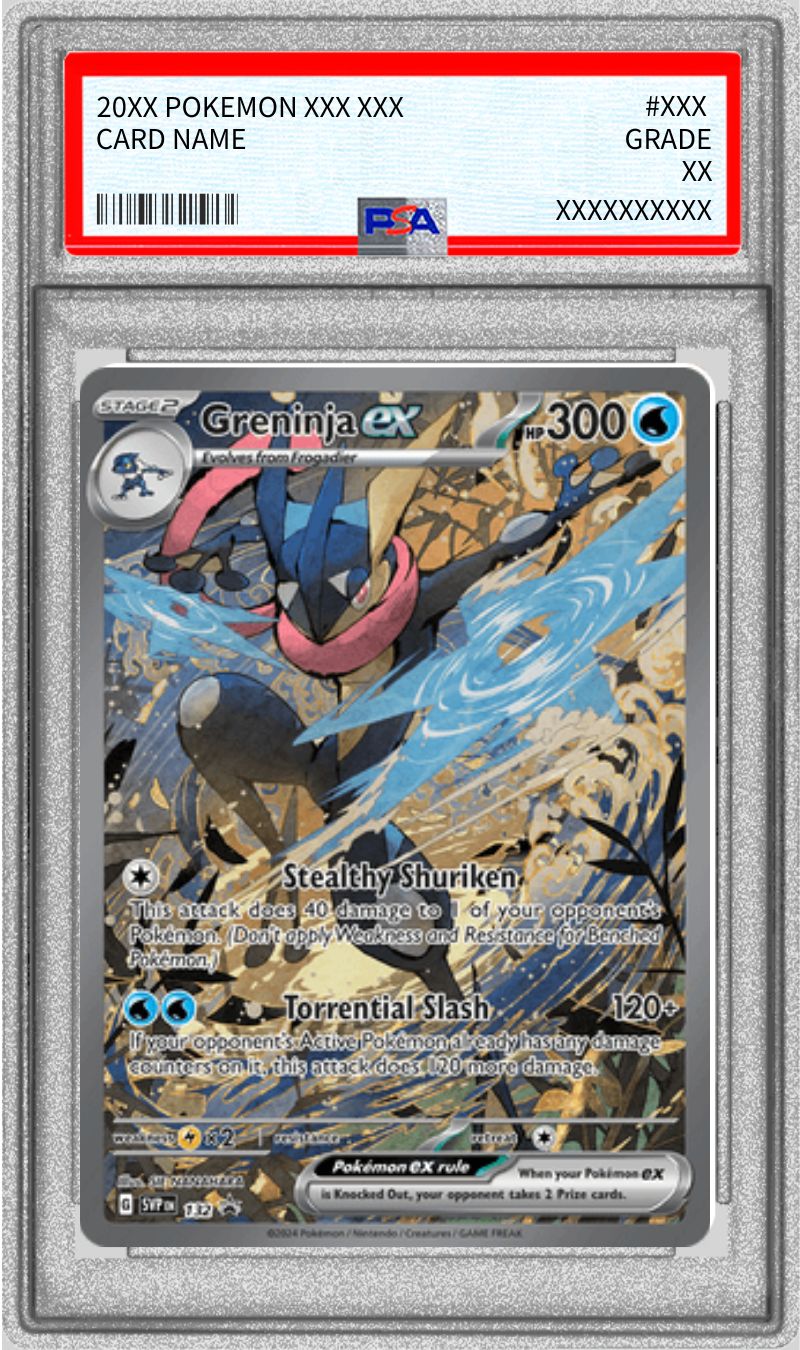 PSA10鑑定済〕ゲッコウガex(SAR仕様/英語版)【P】{132}