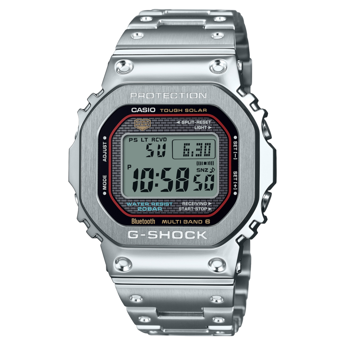 GMWB5000D-1C | G-SHOCK FULL METAL Silver | CASIO