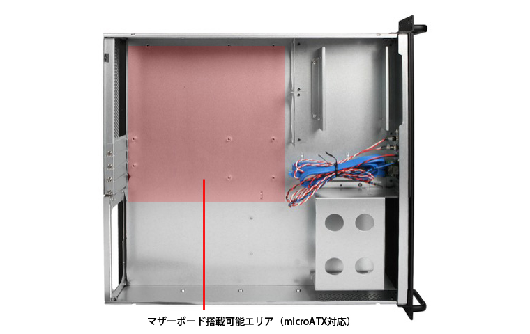 販売終了】 iStarUSA 2UラックマウントPCケース (DN-200-T-C) - 株式