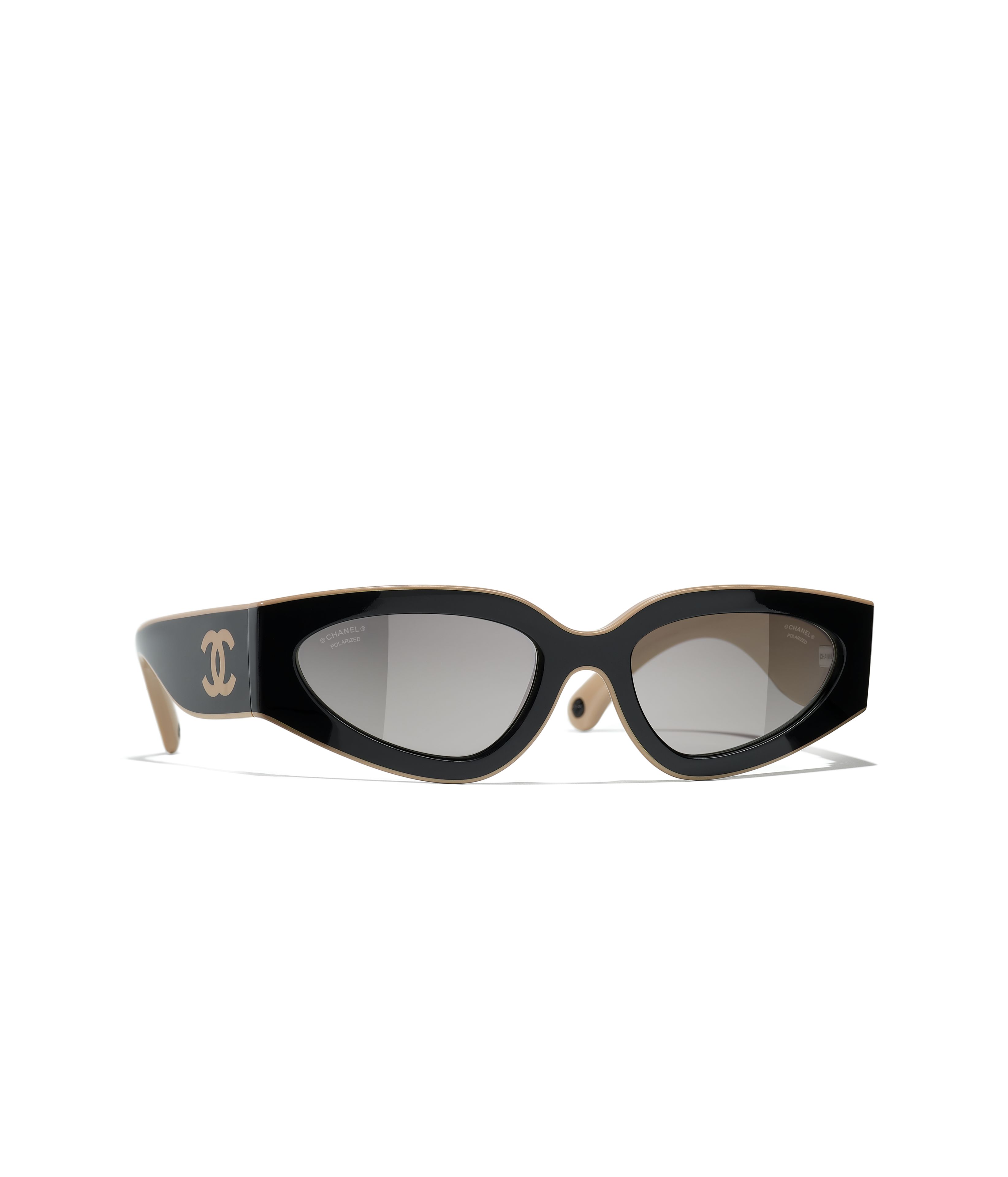 CHANEL Sunglasses: Cat Eye Sunglasses, acetate & glass pearls