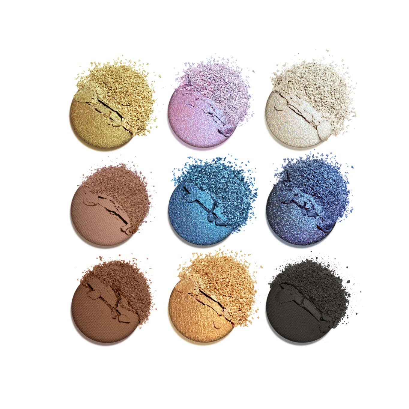 LES 9 OMBRES High intensity eyeshadow palette 849 - The space