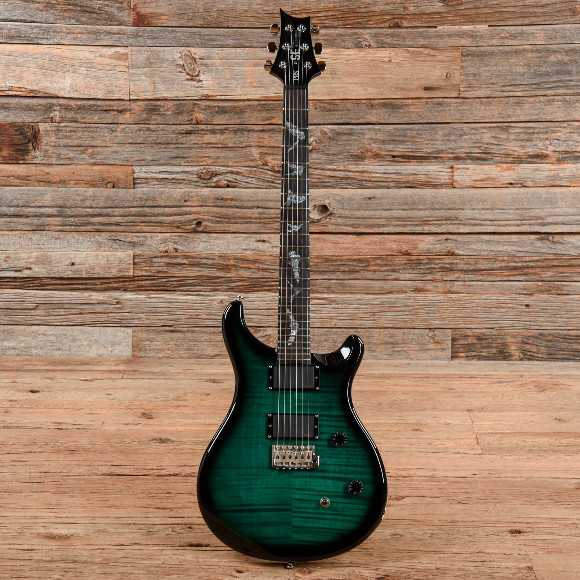 PRS SE Paul Allender Teal Green Burst 2010 – Chicago Music Exchange