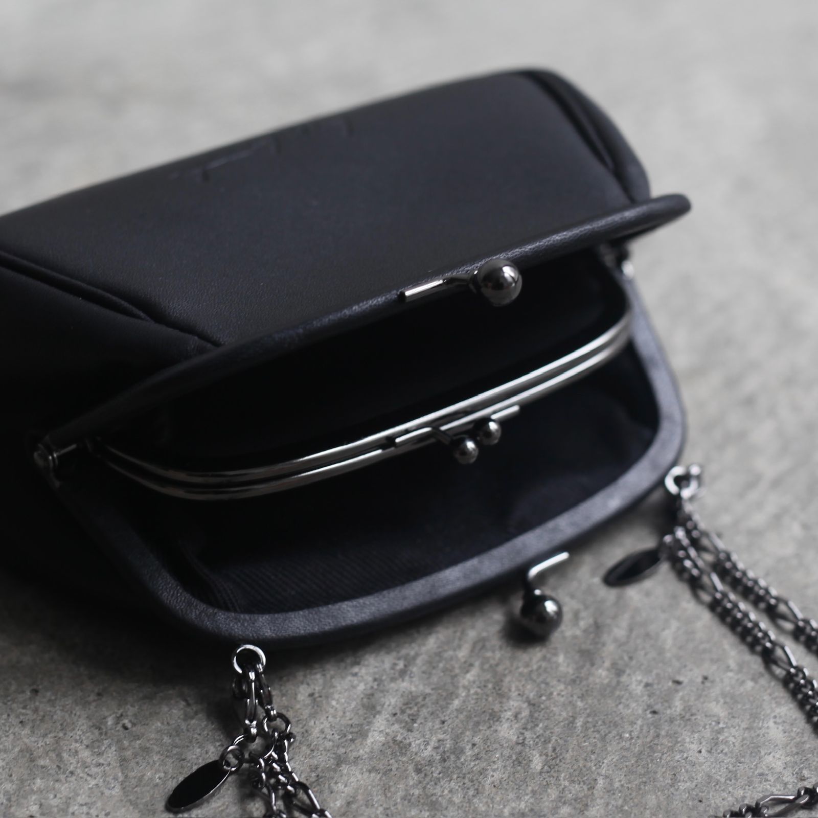 discord Yohji Yamamoto - 【残り一点】親子口金ポーチ_S | ACRMTSM