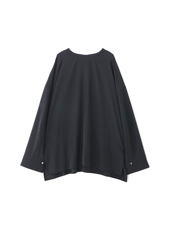 ETRE TOKYO - クルーネックオーバーサイズプルオーバー (BLACK