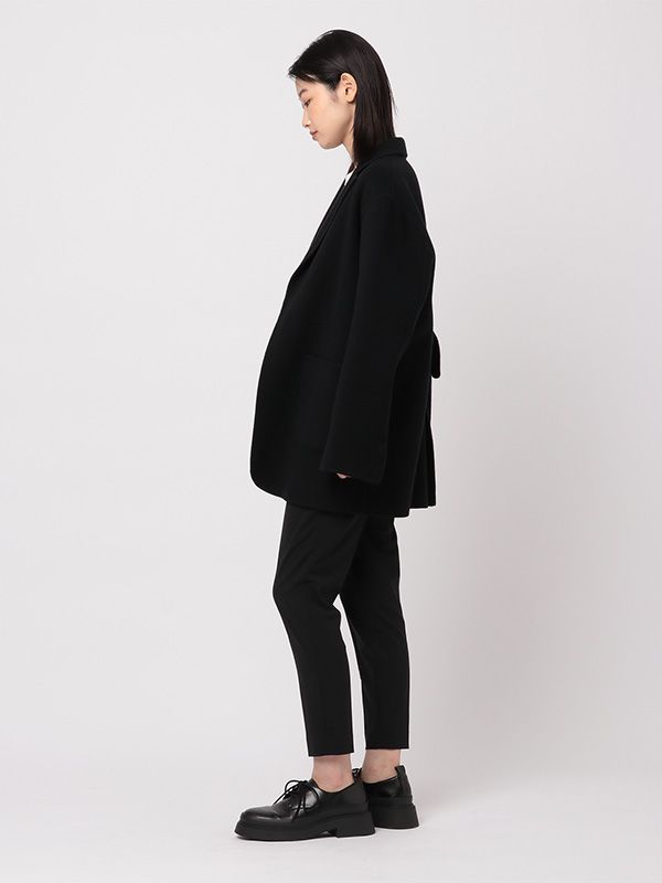 ETRE TOKYO - ウールリバージャケット - BLACK | ADDICT WEB SHOP