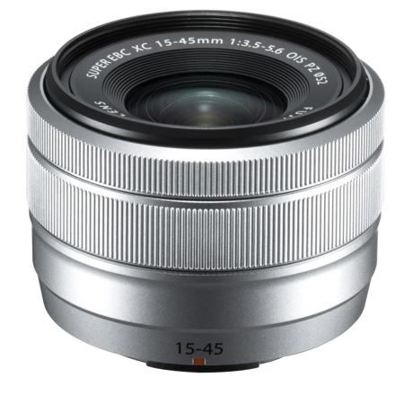 Fujifilm XC 15-45mm f/3.5-5.6 OIS PZ Lens, Silver - Adorama