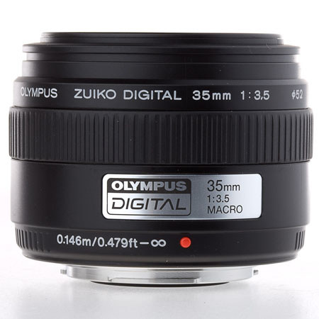 USED Olympus Zuiko 35mm f/3.5 E-ED Digital (1:1) Macro Lens for E