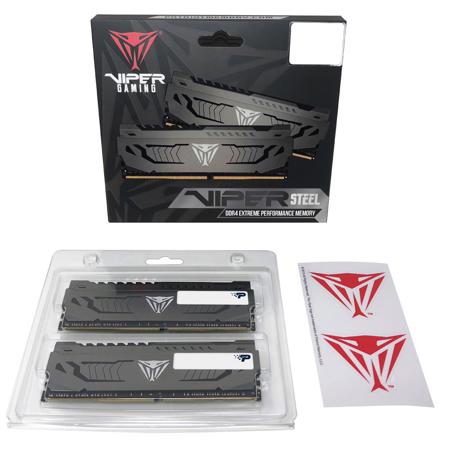 Patriot Memory Viper Steel 8GB 3200MHz CL16 UDIMM Gaming Desktop