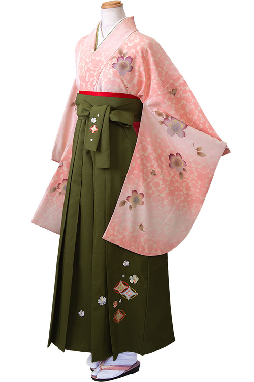 ﾋﾟﾝｸぼかし桜｜ 福岡 | 袴レンタル