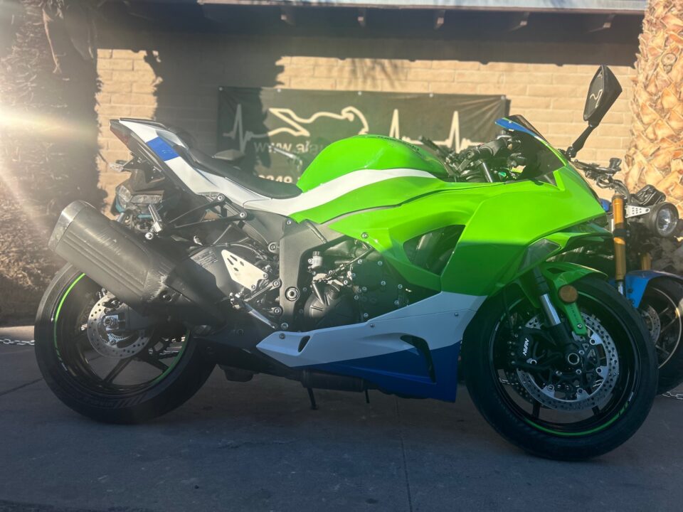2025 KAWASAKI ZX-6R $10,500 621 MI V#017427 – Ai Auto Exchange