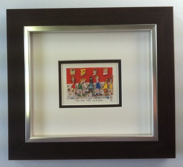 James Rizzi - FOLLOW THE LEADER - Kunsthandel Koenen ART NETWORK