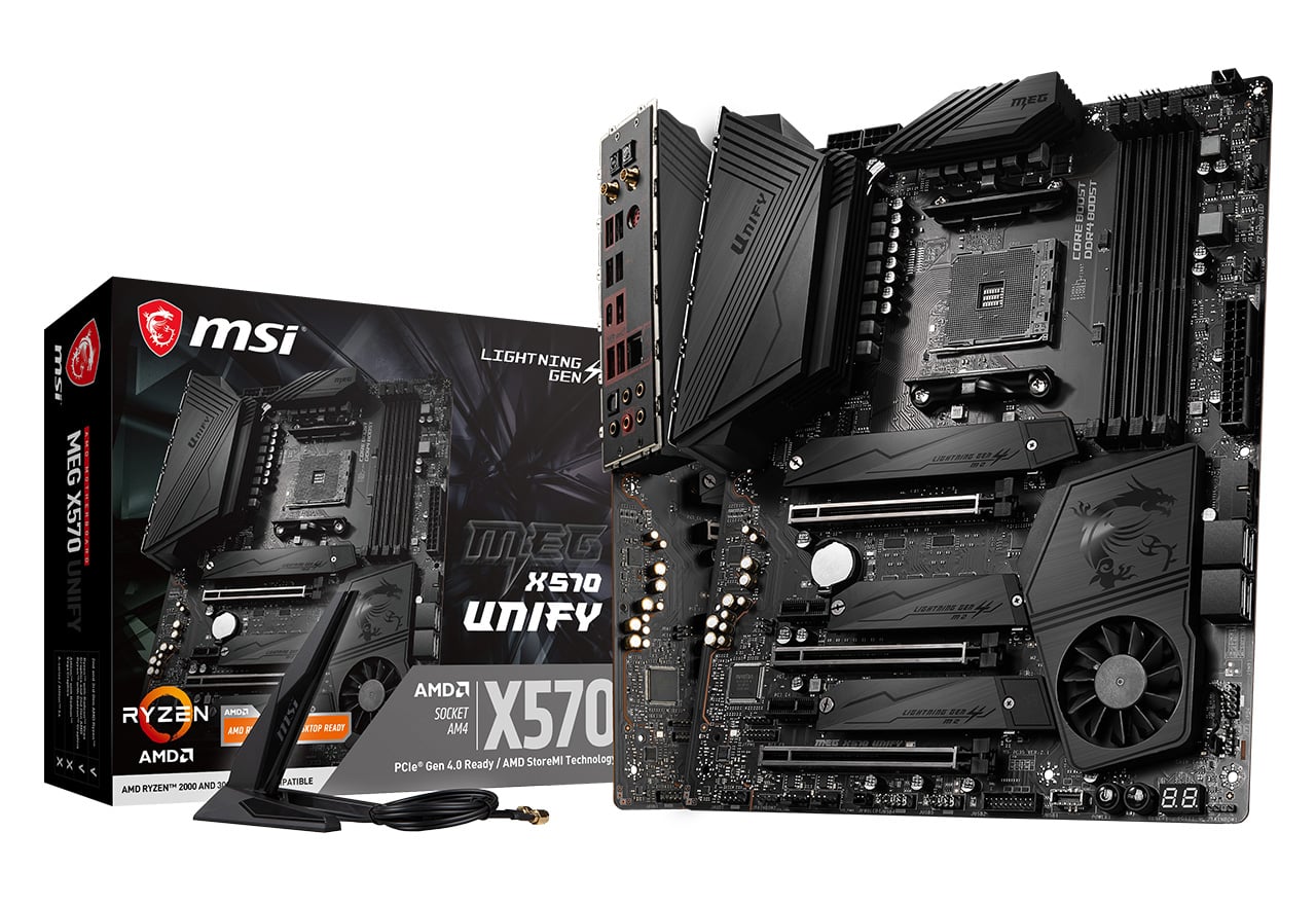 MEG X570 UNIFY | MSI マザーボード AMD X570チップセット | 株式会社