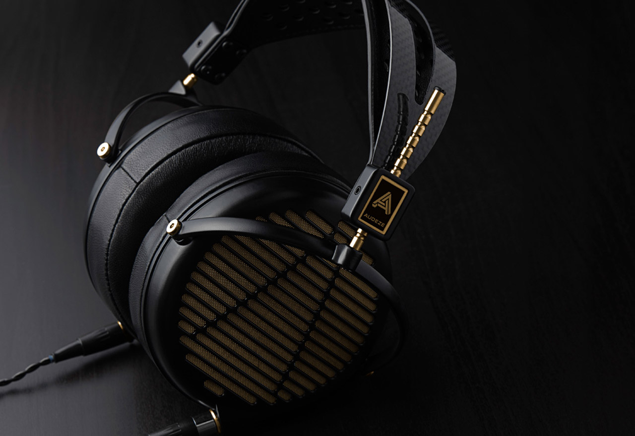 ヘッドホン AUDEZE LCD Empyrean 7NOCC 6.3 4.4 180cm ヘッドホン