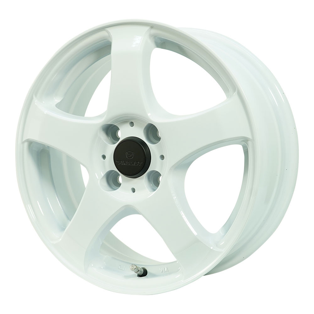 FINALIST FZ-S5 14x4.5 43 100x4 WHT - オートウェイ