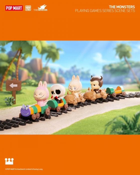 POP MART Authentic THE MONSTERS Labubu Figure Playing Game Mystery Box